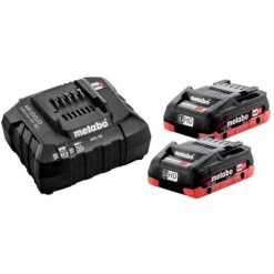 METABO Pack énergie 18V 2 X 4Ah LiHD + Chargeur SE - 685191000