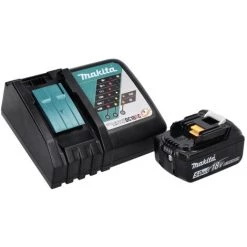 Makita DHP 458 RT1 Perceuse-visseuse à Percussion Sans Fil 18 V 91 Nm + 1x Batterie 5,0 Ah + Chargeur -Perceuse Soldes 2022 58467098 5