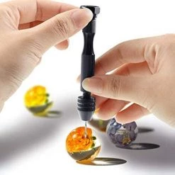 ENLENK 21 Pièces Ensemble De Pin Vise Comprend Perceuse à Main Pin Vise Et 20 Pièces Mini Forets Hélicoïdaux (0,3 à 1,6 Mm) Pour Diy Bois Argile Résine Moulage Fabrication De Pendentif Bijoux -Perceuse Soldes 2022 58502261 5