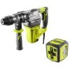 Pack RYOBI Perforateur Burineur SDSPLUS - 1050W - RSDS1050-K - Laser Croix Verte - 15m De Portée - RBCLLG1 - Vert -Perceuse Soldes 2022 58510921 1