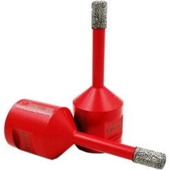 HIASDFLS 2 Pièces Forets Diamant 6Mm Trépans De Forage Avec Filetage M14 Pour Perçage À Sec En Porcelaine Carrelage Granit Marbre -Perceuse Soldes 2022 58678438 3