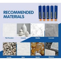 HIASDFLS Forets Diamantés De 6 Mm De Diamètre Pour Béton, Granit, Marbre, Verre, Porcelaine, Carrelage, Brique, Tige Triangulaire -Lot De 5 -Perceuse Soldes 2022 58678453 3