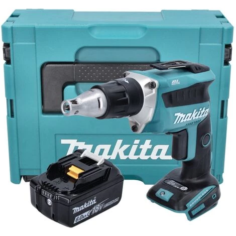 Makita DFS 452 G1J Visseuse à Cloison Sèche Sans Fil 18 V Brushless + 1x Batterie 6,0 Ah + Makpac - Sans Chargeur 6 Makita DFS 452 G1J Visseuse à Cloison Sèche Sans Fil 18 V Brushless + 1x Batterie 6,0 Ah + Makpac - Sans Chargeur – Image 4