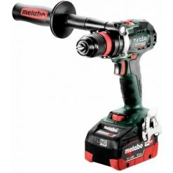 METABO® Metabo Perceuse Batterie 18V BS 18 LTX BL Q I / 2x Batterie 5,5 Ah MetaBox 145 L