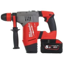 Perforateur SDS+ M28 CHPX-502X MILWAUKEE - 4.7J EPTA - En HD-Box + 2 Batteries 28V 5.0Ah + Chargeur - 4933451025