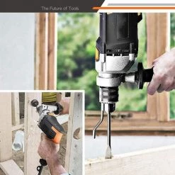 JOORRT Perceuse à Percussion Perceuse à Fil 850W 3000RPM Avec 15 Forets Set Vitesse Variable Mode Marteau Et 2 Fonctions En 1 Adaptée Au Bois Acier Béton -Perceuse Soldes 2022 59171128 4