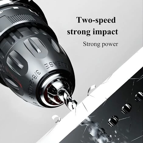 JOORRT Tournevis électrique Perceuse-visseuse Sans Fil Tournevis Sans Fil à Impact Batterie Au Lithium Perceuses à Main Rechargeables Outil électrique(25VF) 7 JOORRT Tournevis électrique Perceuse-visseuse Sans Fil Tournevis Sans Fil à Impact Batterie Au Lithium Perceuses à Main Rechargeables Outil électrique(25VF) – Image 5