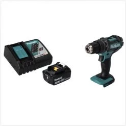 Makita DHP 482 RF1 Perceuse-visseuse à Percussion Sans Fil 18 V 62 Nm + 1x Batterie 3,0 Ah + Chargeur -Perceuse Soldes 2022 59331920 2