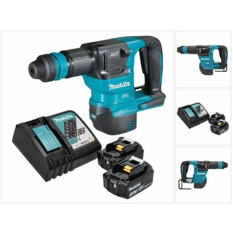 Makita DHK 180 RF Perforateur burineur Sans Fil 18 V 3,1 J SDS Plus Brushless + 2x Batteries 3,0 Ah + Chargeur 5 Makita DHK 180 RF Perforateur burineur Sans Fil 18 V 3,1 J SDS Plus Brushless + 2x Batteries 3,0 Ah + Chargeur – Image 3