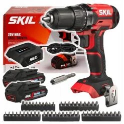 SKIL 3008 HB Perceuse/visseuse Sans Fil 20V (2x2,0Ah + 50 Bit )