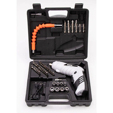 CATHERINE Perceuse Sans Fil 3,0 Nm, Tournevis 1300 MAh 3,6 V + Accessoires, Câble De Charge USB 4 CATHERINE Perceuse Sans Fil 3,0 Nm, Tournevis 1300 MAh 3,6 V + Accessoires, Câble De Charge USB – Image 2