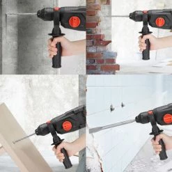 INSMA Perforateur Marteau Filaire Mensela 1050W 2.8J Z1C-DS-26FQ En Coffret 11 INSMA Perforateur Marteau Filaire Mensela 1050W 2.8J Z1C-DS-26FQ En Coffret -Perceuse Soldes 2022 59498158 5