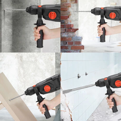 INSMA Perforateur Marteau Filaire Mensela 1050W 2.8J Z1C-DS-26FQ En Coffret 7 INSMA Perforateur Marteau Filaire Mensela 1050W 2.8J Z1C-DS-26FQ En Coffret – Image 5