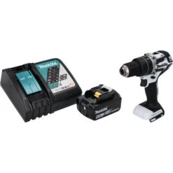 Makita DHP 484 RG1 W Perceuse-visseuse à Percussion Sans Fil 18 V 54 Nm Brushless + 1x Batterie 6,0 Ah + Chargeur -Perceuse Soldes 2022 59588396 2