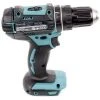 Makita DHP 482 Z Perceuse-visseuse à Percussion Sans Fil 18 V 62 Nm + Jeu D'embouts De 44 Pièces - Sans Batterie, Sans Chargeur