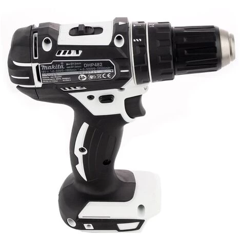 Makita DHP 482 ZW Perceuse-visseuse à Percussion Sans Fil 18 V 62 Nm + Jeu De 100 Embouts, Perceuses Et Clés à Douille - Sans Batterie, Sans Chargeur 4 Makita DHP 482 ZW Perceuse-visseuse à Percussion Sans Fil 18 V 62 Nm + Jeu De 100 Embouts, Perceuses Et Clés à Douille - Sans Batterie, Sans Chargeur – Image 2