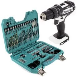 Makita DHP 482 ZW Perceuse-visseuse à Percussion Sans Fil 18 V 62 Nm + Jeu De 100 Embouts, Perceuses Et Clés à Douille - Sans Batterie, Sans Chargeur 9 Makita DHP 482 ZW Perceuse-visseuse à Percussion Sans Fil 18 V 62 Nm + Jeu De 100 Embouts, Perceuses Et Clés à Douille - Sans Batterie, Sans Chargeur -Perceuse Soldes 2022 59588422 3