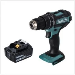 Makita DHP 482 T1 Perceuse-visseuse à Percussion Sans Fil 18 V 62 Nm + 1x Batterie 5,0 Ah - Sans Chargeur -Perceuse Soldes 2022 59588423 4