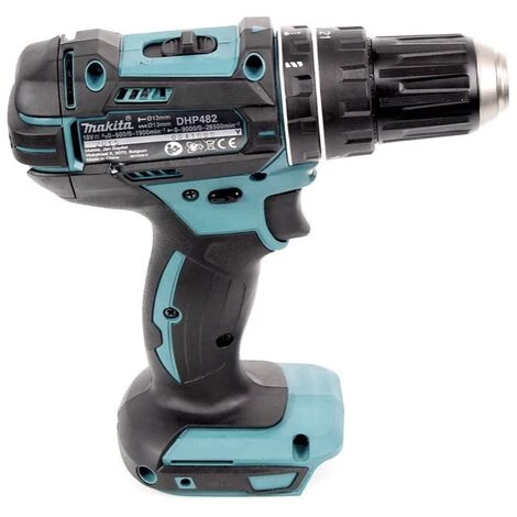 Makita DHP 482 Z Perceuse-visseuse à Percussion Sans Fil 18 V 62 Nm + Jeu De 26 Douilles à Embouts - Sans Batterie, Sans Chargeur 4 Makita DHP 482 Z Perceuse-visseuse à Percussion Sans Fil 18 V 62 Nm + Jeu De 26 Douilles à Embouts - Sans Batterie, Sans Chargeur – Image 2