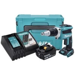 Makita DFS 452 RF1J Visseuse à Cloison Sèche Sans Fil 18 V Brushless + 1x Batterie 3,0 Ah + Chargeur + Makpac 10 Makita DFS 452 RF1J Visseuse à Cloison Sèche Sans Fil 18 V Brushless + 1x Batterie 3,0 Ah + Chargeur + Makpac -Perceuse Soldes 2022 59617598 4