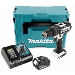 Makita DHP 482 RG1J W Perceuse-visseuse à Percussion Sans Fil 18 V 62 Nm + 1x Batterie 6,0 Ah + Chargeur + Makpac -Perceuse Soldes 2022 59635225 2