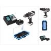 Makita DHP 482 RF1W Perceuse-visseuse à Percussion Sans Fil 18 V 62 Nm + 1x Batterie 3,0 Ah + Chargeur + Jeu D'embouts - 100 Pièces -Perceuse Soldes 2022 59635230 1
