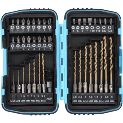 Makita DHP 482 RF1W Perceuse-visseuse à Percussion Sans Fil 18 V 62 Nm + 1x Batterie 3,0 Ah + Chargeur + Jeu De Forets - 40 Pièces 6 Makita DHP 482 RF1W Perceuse-visseuse à Percussion Sans Fil 18 V 62 Nm + 1x Batterie 3,0 Ah + Chargeur + Jeu De Forets - 40 Pièces – Image 4