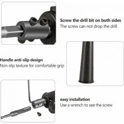 LUCKY-88 Conversion De Perceuse électrique En Marteau électrique Perceuse électrique En Tête De Modification De Marteau électrique Dispositif De Modification De Perceuse électrique -Perceuse Soldes 2022 59928049 5