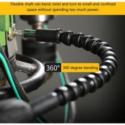 LUCKY-88 Perceuse Rechargeable Tournevis électrique Ensemble De Tête De Lot Multi-fonction Universelle Tige D'extension D'arbre Flexible Manchon De Raccordement De Tuyau -Perceuse Soldes 2022 59928346 4