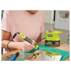 Pack RYOBI Mini Outil Multifonction18V OnePlus RRT18-0 - 1 Batterie 3.0Ah High Energy - 1 Batterie 5.0Ah - Chargeur Rapide -Perceuse Soldes 2022 59958840 4