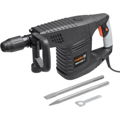 MEISTER Marteau Burineur - 1500 W - SDS-Max - 25 Joules - En Coffret 3 MEISTER Marteau Burineur - 1500 W - SDS-Max - 25 Joules - En Coffret