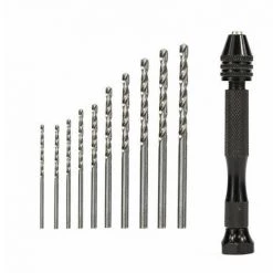 LUCKY-88 25 Pc Foret Hélicoïdal En Acier à Grande Vitesse Petit Foret Poinçonnage Main Foret Hélicoïdal Ensemble -Perceuse Soldes 2022 60061798 5