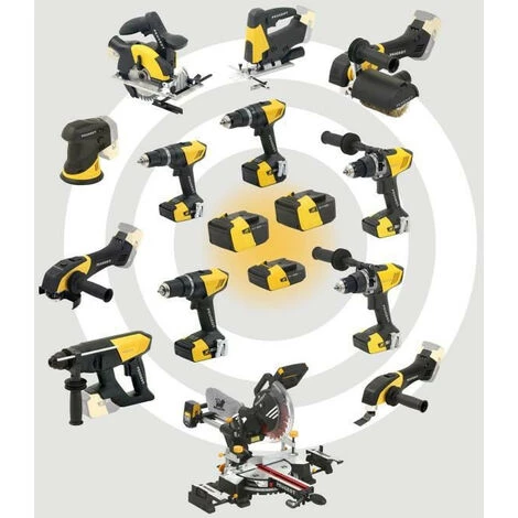 PEUGEOT OUTILLAGE PEUGEOT Perceuse Sans Fil A Percussion -Energydrill - 18VP40N - 2x 4 Ah - 18 V 6 PEUGEOT OUTILLAGE PEUGEOT Perceuse Sans Fil A Percussion -Energydrill - 18VP40N - 2x 4 Ah - 18 V – Image 4