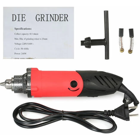 LITZEE Accessoire Pour Une Perceuse 240W Meuleuse électrique Multifonctionnelle Perceuse à 6 Vitesses Machine De Polissage à Vitesse Variable Outil Rotatif Pour Le Fraisage Polissage Gravure AC220V, Perceuse 6 LITZEE Accessoire Pour Une Perceuse 240W Meuleuse électrique Multifonctionnelle Perceuse à 6 Vitesses Machine De Polissage à Vitesse Variable Outil Rotatif Pour Le Fraisage Polissage Gravure AC220V, Perceuse – Image 4