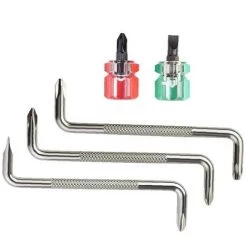 ENLENK Ensemble De Tournevis De Décalage De Forme Z De Construction En Acier, Outils De Réparation, Court Pour La Réparation Automobile 5pcs