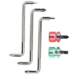 ENLENK Ensemble De Tournevis De Décalage De Forme Z De Construction En Acier, Outils De Réparation, Court Pour La Réparation Automobile 5pcs -Perceuse Soldes 2022 60168830 4