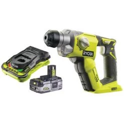 Pack RYOBI Marteau Perforateur 18V OnePlus R18SDS-0 - 1 Batterie 3.0Ah High Energy - 1 Chargeur Ultra Rapide