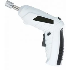 LITZEE Visseuse Et Tournevis électrique 47pcs Tournevis électrique Batterie Au Lithium Perceuse Rechargeable Tournevis Multifonctionnel Sans Fil Perceuse électrique Outils électriques Charge USB, Blanc - Blanc Perceuse -Perceuse Soldes 2022 60299548 5