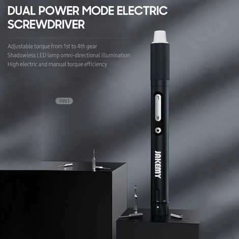 JAKEMY Mini Tournevis électrique De Précision JM-Y05 USB Rechargeable Ordinateur Téléphone Petite Réparation Lot électrique 7 JAKEMY Mini Tournevis électrique De Précision JM-Y05 USB Rechargeable Ordinateur Téléphone Petite Réparation Lot électrique – Image 5