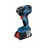 BOSCH 06019J2108 Atornillador De Impacto GDR 18V-200 (2 Baterías + Cargador)