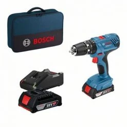 BOSCH 0615990K41 GSB 18V-21 Professional (Incluye 2 Baterías + 1 Cargador)