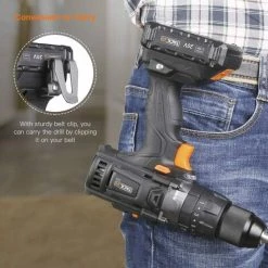 Perceuse électrique Sans Fil TACKLIFE 20 V Max, 310 Lb-pi, Mandrin En Métal 1/2", Tournevis électrique à 2 Vitesses Avec DEL, Batterie Rechargeable 2,0 Ah PCD04C 11 Perceuse électrique Sans Fil TACKLIFE 20 V Max, 310 Lb-pi, Mandrin En Métal 1/2", Tournevis électrique à 2 Vitesses Avec DEL, Batterie Rechargeable 2,0 Ah PCD04C -Perceuse Soldes 2022 60670661 5