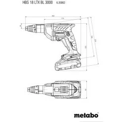 METABO® Metabo Visseuse 18 V Sans Fil HBS 18 LTX BL 3000 Pick+Mix (sans Batterie) + Chargeur Speed FIX57 -Perceuse Soldes 2022 60702693 3