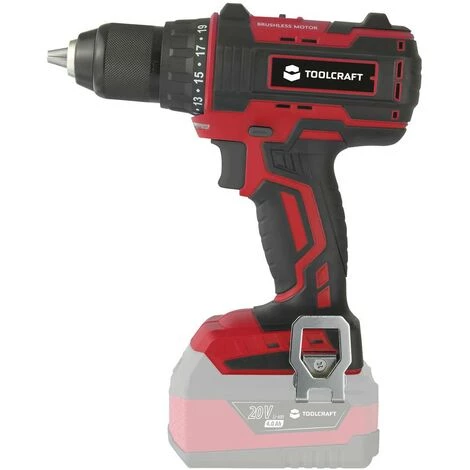 Perceuse-visseuse Sans Fil TOOLCRAFT TO-7427322 20 V Li-Ion Brushless, Sans Batterie 3 Perceuse-visseuse Sans Fil TOOLCRAFT TO-7427322 20 V Li-Ion Brushless, Sans Batterie