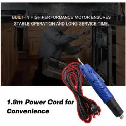 TANCYCO Tournevis électrique AC 220V Tournevis électrique Filaire Portatif Couple Réglable 1/4-in Outil De Réparation De Diamètre De Mèche à Vis -Perceuse Soldes 2022 60906344 4