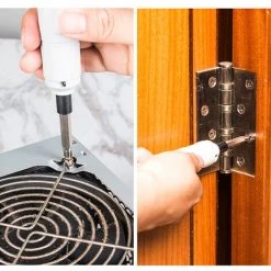 TANCYCO Tournevis électrique Rechargeable USB Sans Fil Mini Outil électrique Tournevis Multifonction Pour Réparer L'appareil électronique D'horloge -Perceuse Soldes 2022 60906524 3