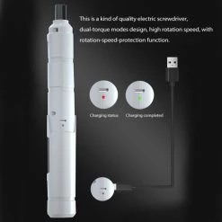 TANCYCO Tournevis électrique Rechargeable USB Sans Fil Mini Outil électrique Tournevis Multifonction Pour Réparer L'appareil électronique D'horloge -Perceuse Soldes 2022 60906524 4