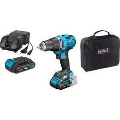 Hazet Jeu De Perceuse Sans Fil 18 V/2 Ah, 3 Pièces - 9230-2