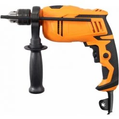 GETLITOOL Marteau Perforateur/Perceuse à Percussion 710W Perforateur Burineur Vitesse Réglable 2800rpm 220V Poignée Rotative à 360 ° Broche 13mm Perceuse Visseuse Perforateur Burineur Marteau Piq -Perceuse Soldes 2022 61048247 4
