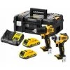 DEWALT Pack Perceuse + Viss à Chocs 18V 2Ah TSTAK - DCK2061D2T-QW -Perceuse Soldes 2022 61089427 1